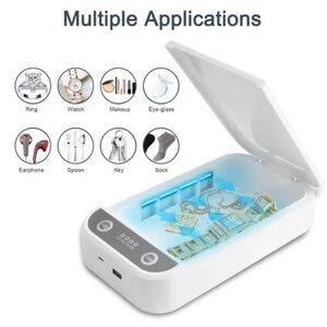 NIB The Clean Phone UV Light Sterilization Box Bacteria Zapping for Phone IPod